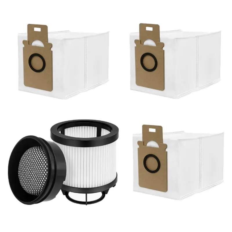 【PROMOTION】Replacement Dust Bag And HEPA Filter Set For Roborock H50 Ultra Handheld Vacuum Cleaner Washable Accessories Parts