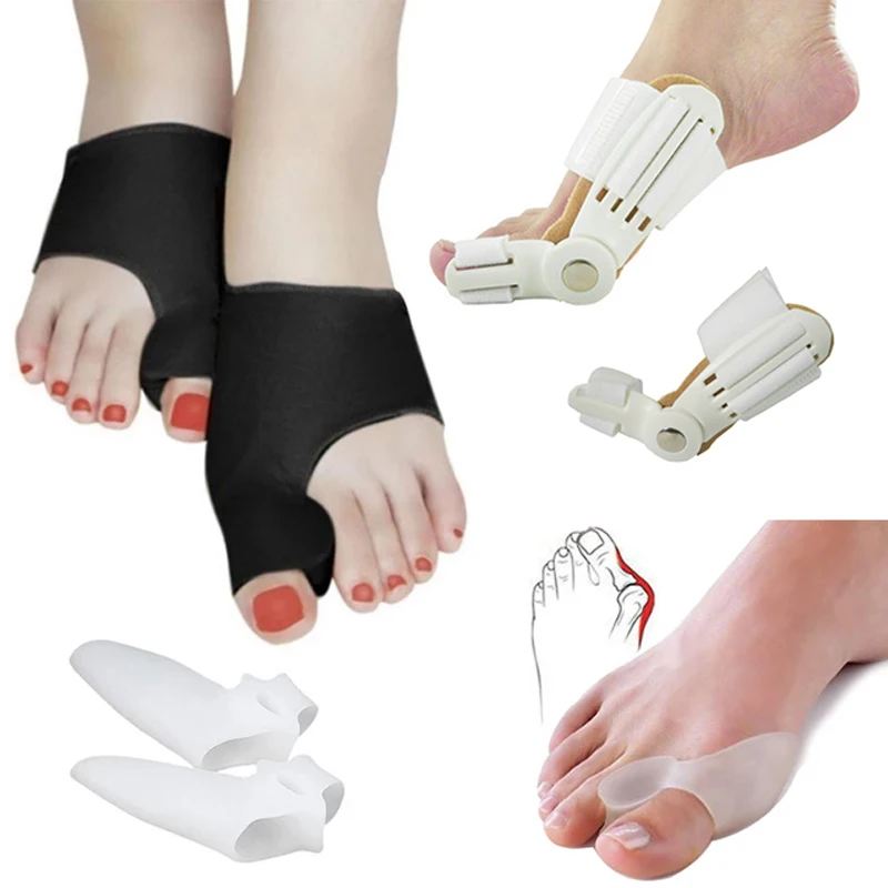 Bunion Corrector Big Toe Separator Silicone Toe Corrector Valgus for Toe Finger Separator Corrector Bone Thumb Straightener