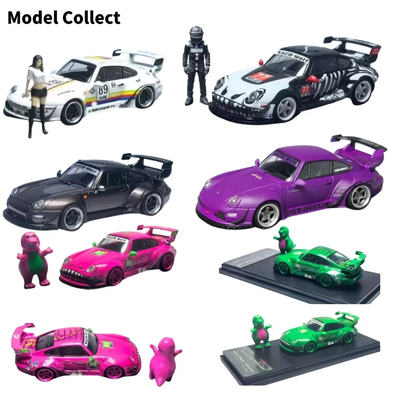 Modellkollektion 1:64 RWB 911 930 964 Simuliertes Legierungs-Automodell, Jungen-Urlaubsgeschenk, Sammlerstück für Erwachsene und Dekorationsobjekt.