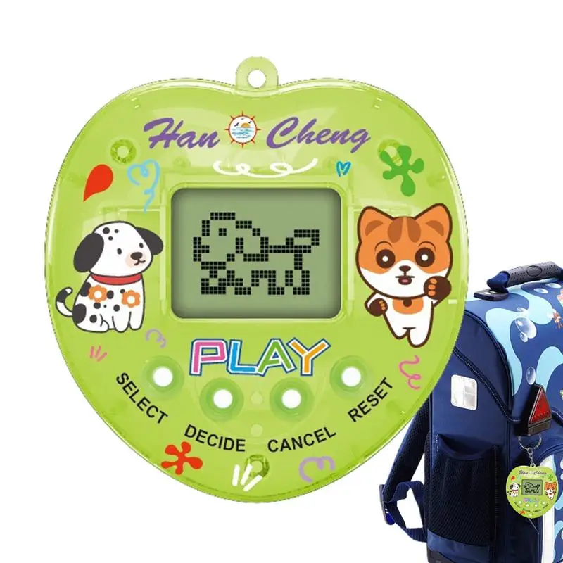 Digital Pet Mini Game Electronic Pets Game Toys Virtual Tmagotchi Original Digital Animals Toys For Kids Pixel Screen Game Gift