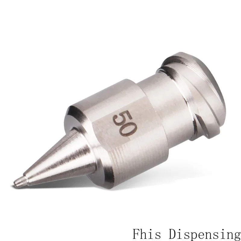 One-piece Double-helix Stainless Steel 303 Precision Tapered Dispensing Tip