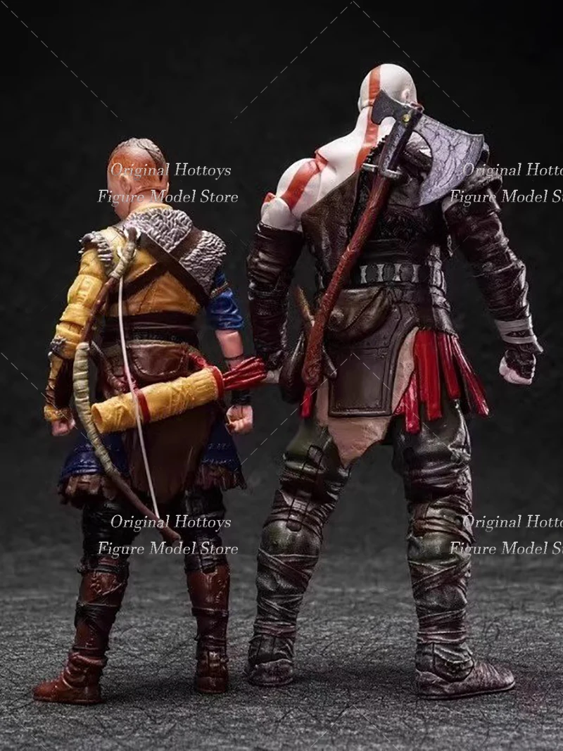 Spin Master 1/12 Scale Male Soldier Kratos Varl Atreus Adventure Games Character Full Set 6-inch Action Figure Model Collection