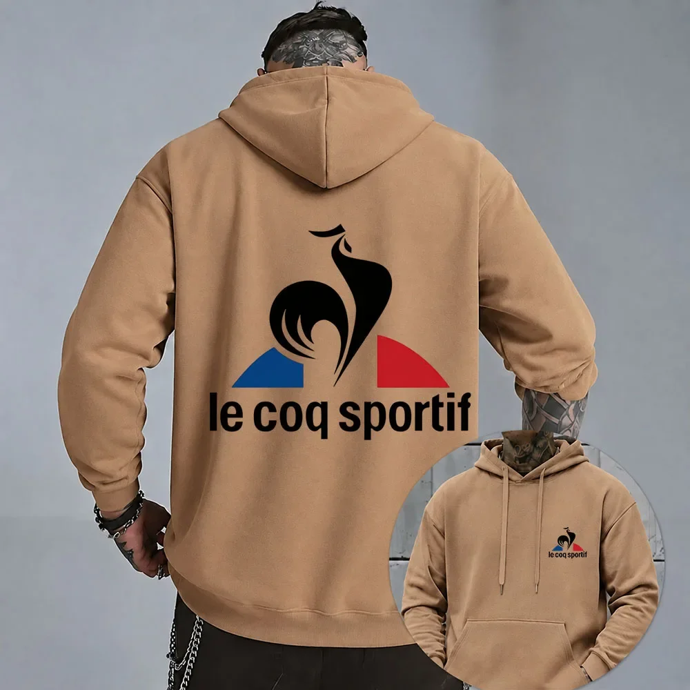 Men's Autumn and Winter Hoodie, Fashionable Chicken Style Multifunctional Bottom Hoodie - Casual Sports Hoodie