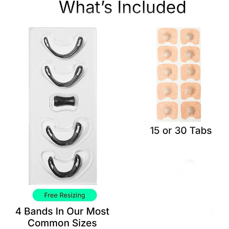 

Magnetic Nasal Strips 30-Days Supply, Nasal Breathing Dilators to Reduce Snoring & Improve Sleep