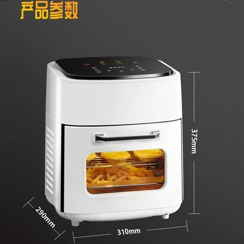 Large Capacity Touch Control Air Fryer Household Electric Cooker EU US Plug Kitchen Baking Oven