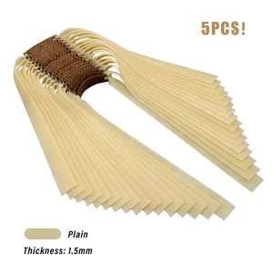 شريط مطاطي طبيعي مسطح مقلاع ، طقم صيد قوي في الهواء الطلق ، منجنيق ، شريط لاتكس ، ملحق بديل ، 5 قطع أعلى 8 مبيعات GZK للحبال - رقم 4