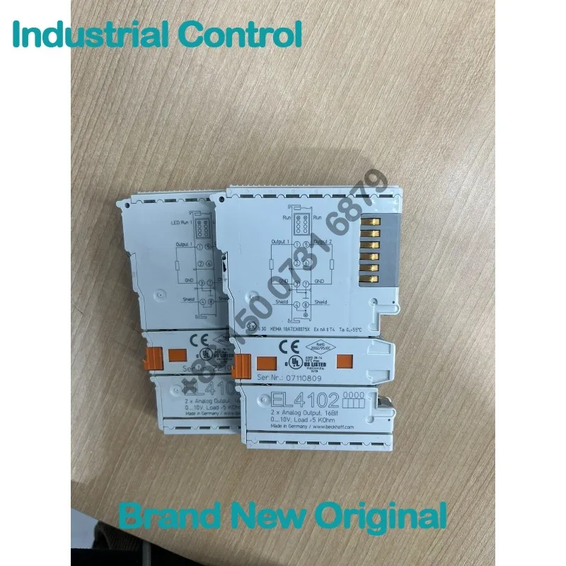 EL4102, analog output, 2-channel 16-bit high-precision 0-10V