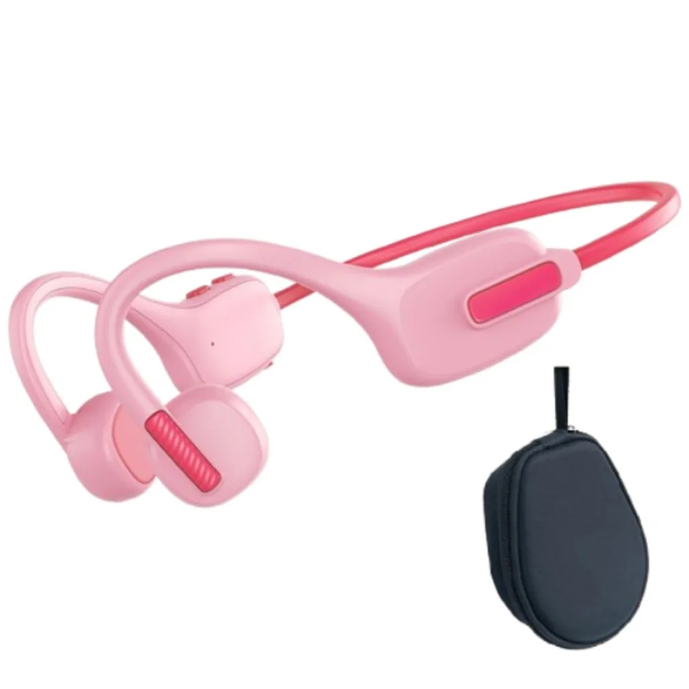 

Hands-free Kids Bluetooth Headphones Bluetooth 5.3 Built-in 8GB Bluetooth Sports Earphone IPX5 Waterproof Stereo Sound