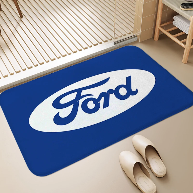 

Bathmat F-Fords Living Room Rug Aesthetic Bedroom Floor Carpet Anti Slip Veranda Floor Mat Doormat Entrance Door Home Decoration