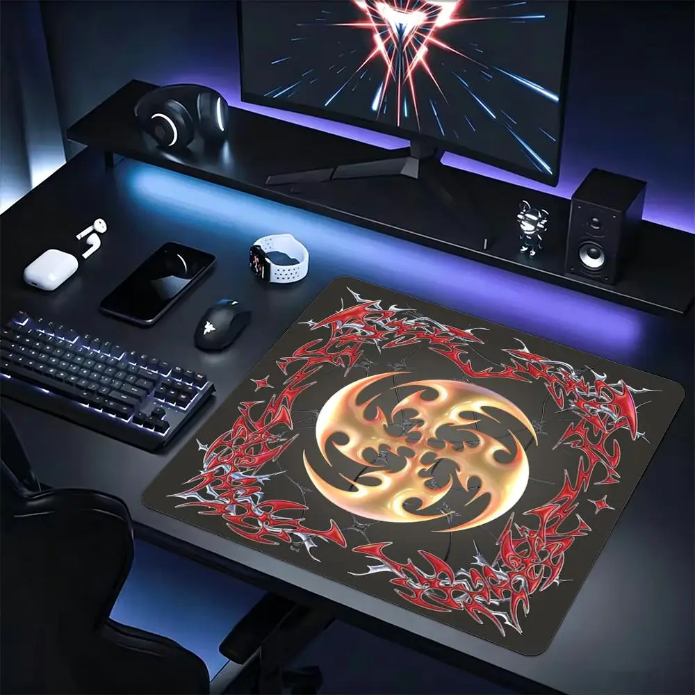 Gaming Mice Mat Tribal Dragon Totem Control Mousepad Anti-slip Small Deskmat Pc Gamer Accessoires Lock Edge Speed KeyboardPad