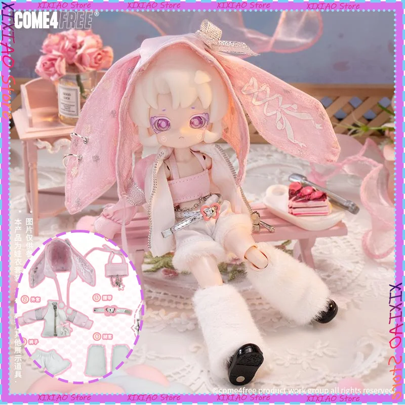

COME4FREE 1/12 Одежда для кукол BJD, повседневная серия, комплект одежды для куклы, игрушки для кролика, аксессуары, в наличии, юбка, фигурка, одежда