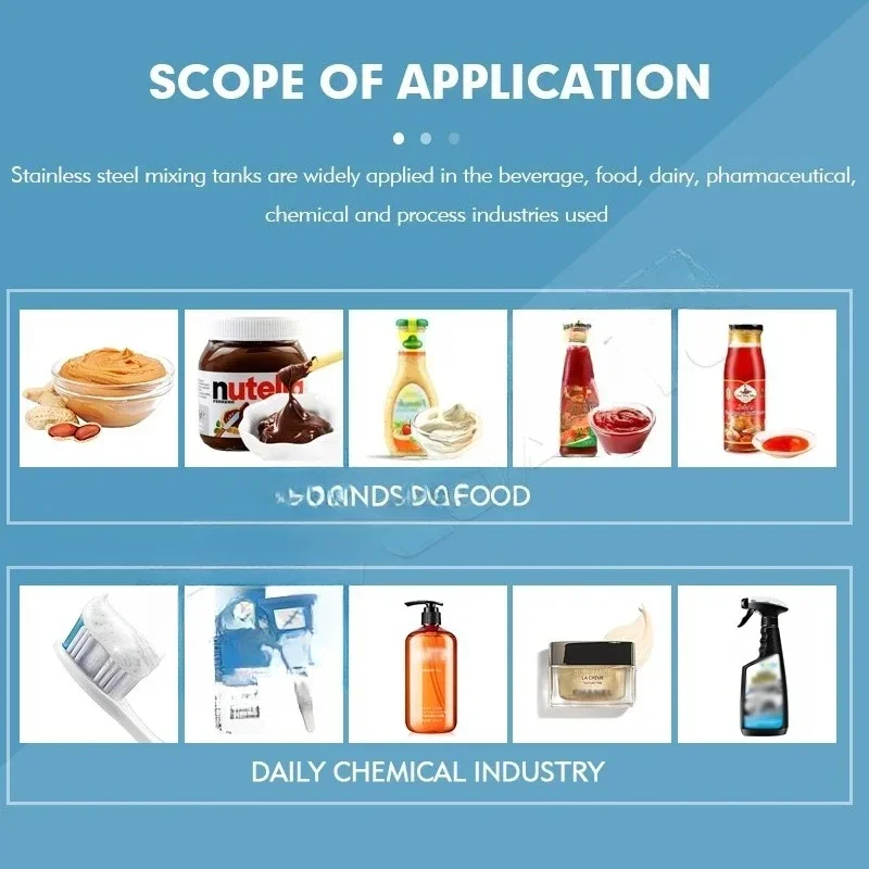 Attrezzatura per la produzione di cosmetici Serbatoio di miscelazione da 15 litri Agitatore Vaso Miscelatore per balsamo per labbra Macchina per la produzione di rossetti