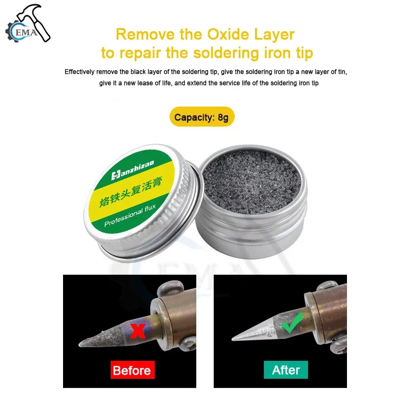 3in1 0.8mm Lead-free Solder Wire Set 50g Rosin No-clean Environmentally Friendly Sn99.3Cu0.7 For Electric Welding Soldering Tin