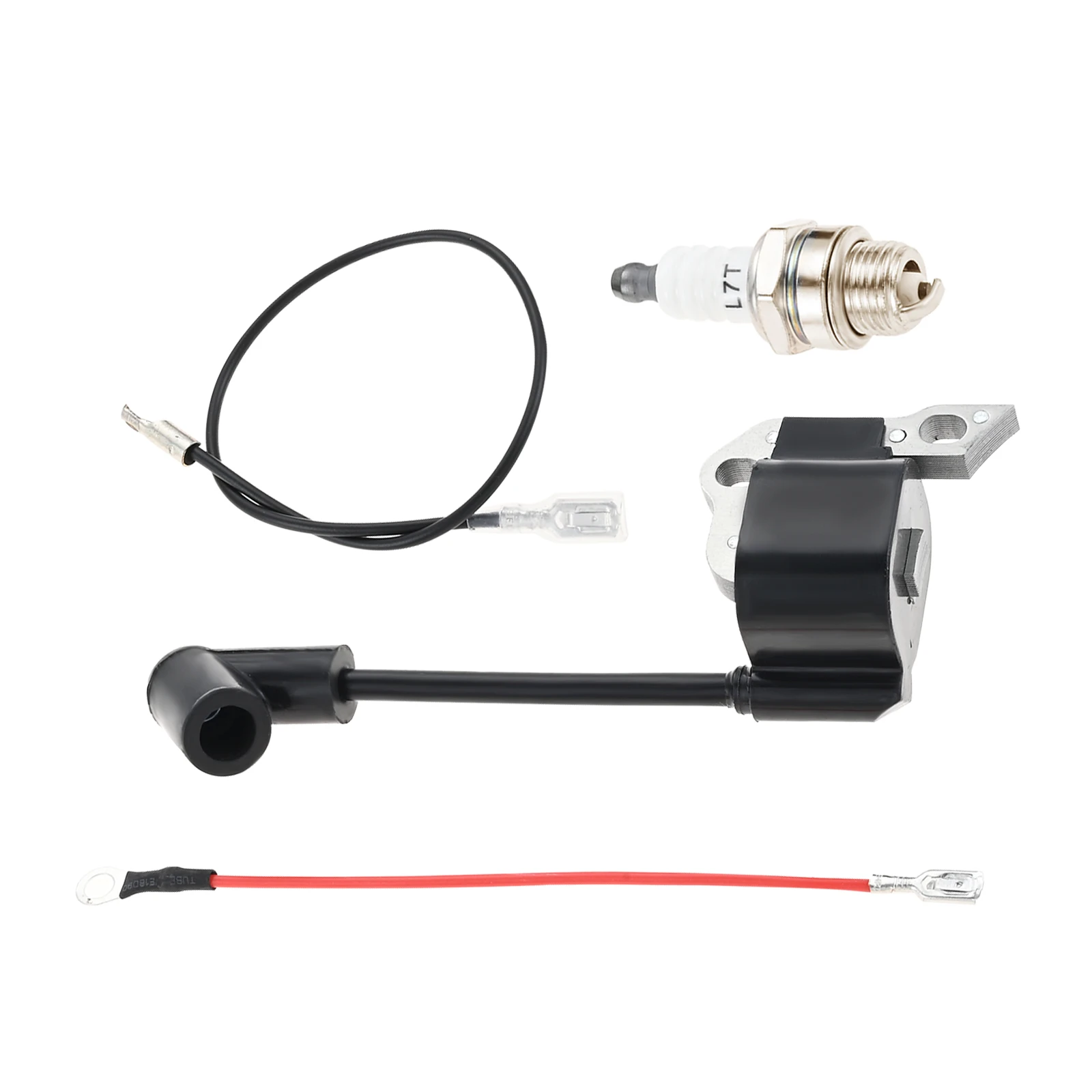 Bobine d'allumage 1130 400 1302 adaptée à la tronçonneuse Stihl MS170 MS170C MS180 MS180C 017 018 avec bougie d'allumage 1110 400 7005 0000 400 7000