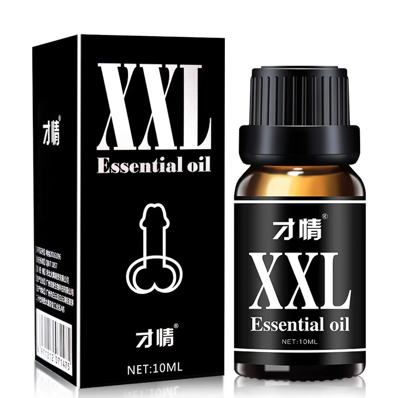 10ML Penis Enlargement Essential Oil Increase XXL Size Erection Plant Extracts Anti-Premature Aphrodisiac for Man Essential Oil