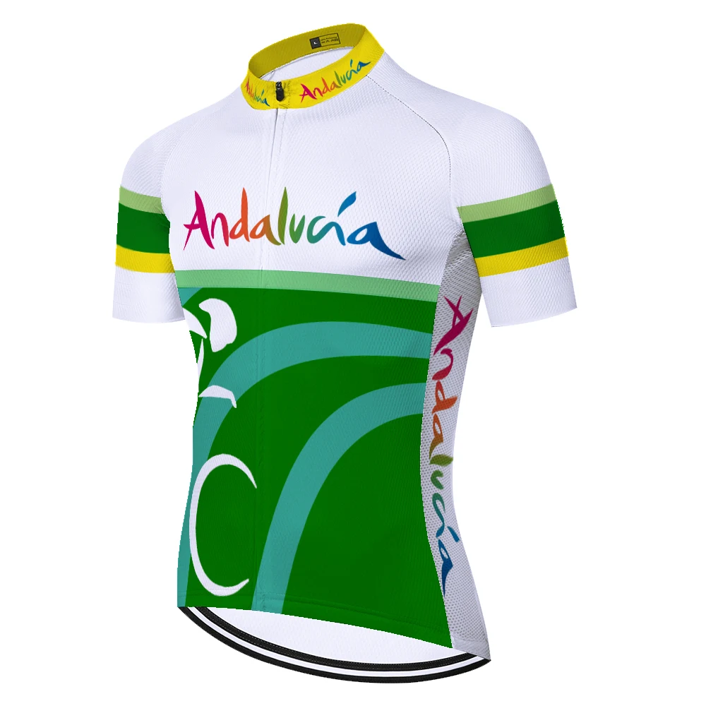 2023 Proteam andaluzja Maillot Ciclismo Hombre Verano 2023 lato szybkie suche hiszpania Camisa Ciclismo