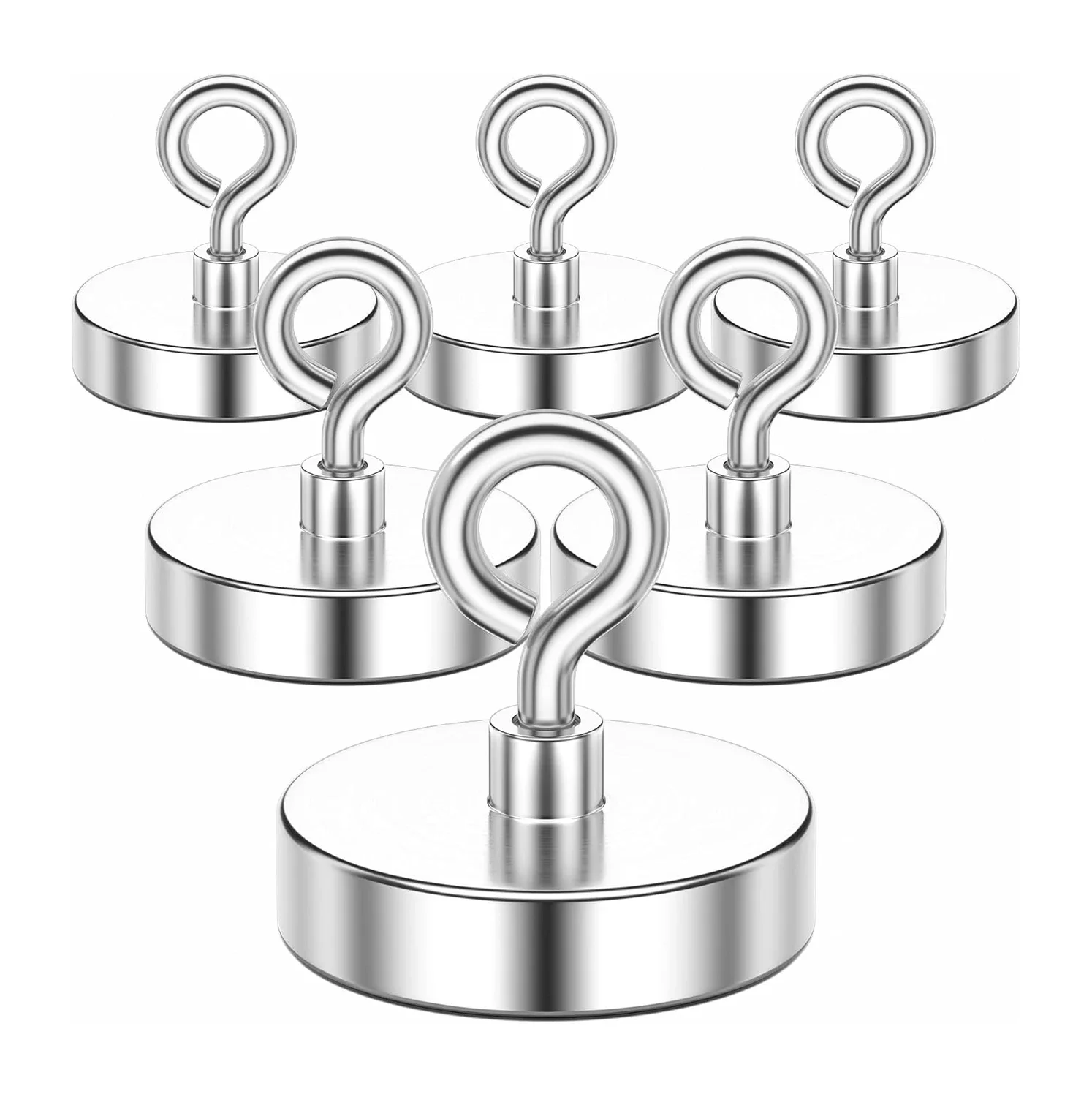 

F16-75 Super Strong N52 Neodymium Fishing Magnets Hooks Salvage Magnets Neodymium Magnet Searcher Powerful Neodymium Fishing Mag