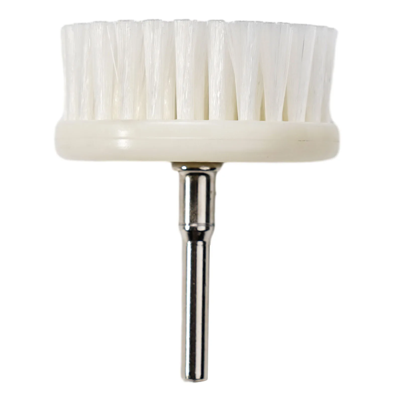 Drill Powered Soft Brush 60mm for Cleaning Fabric Upholstery Car Interiors Carpets Sofas and Leather Interior Applications