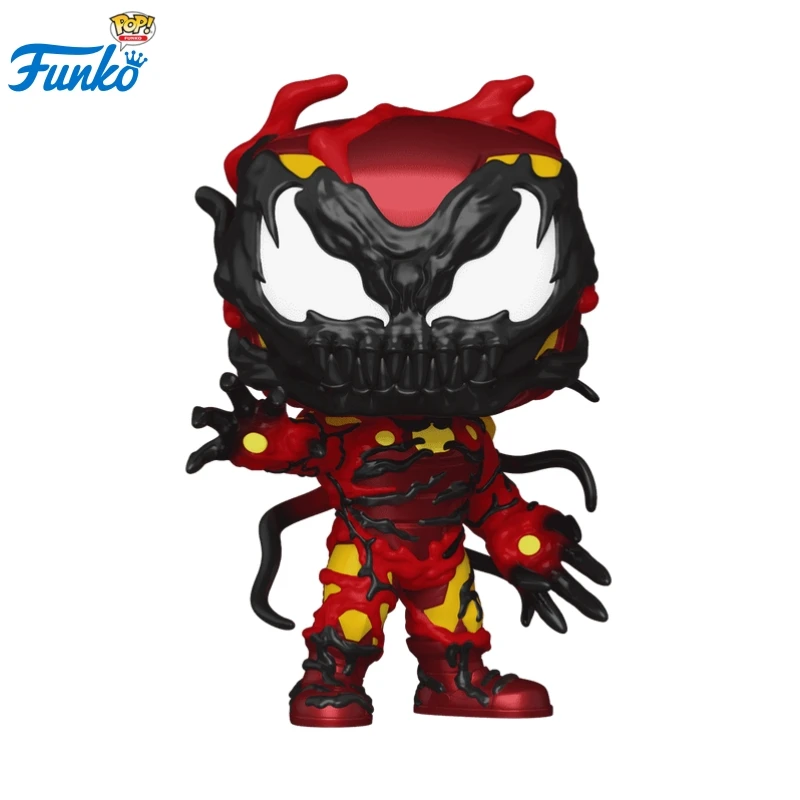 Marvel Funko Pop Comics & Super Heroes Carnage Iron Man Carnage Ghost Spider Toys for Boys Gift Collectible Model Ornaments - Image 6
