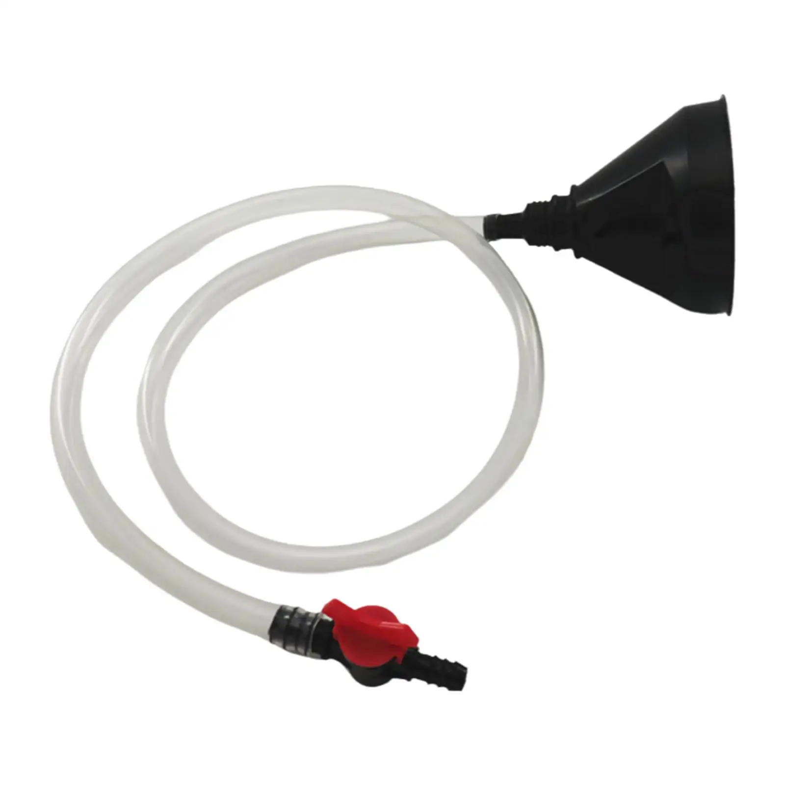 Beer Funnel with Valve, Leak-Proof, for Filling Drinks, Beer Drinking Tool,