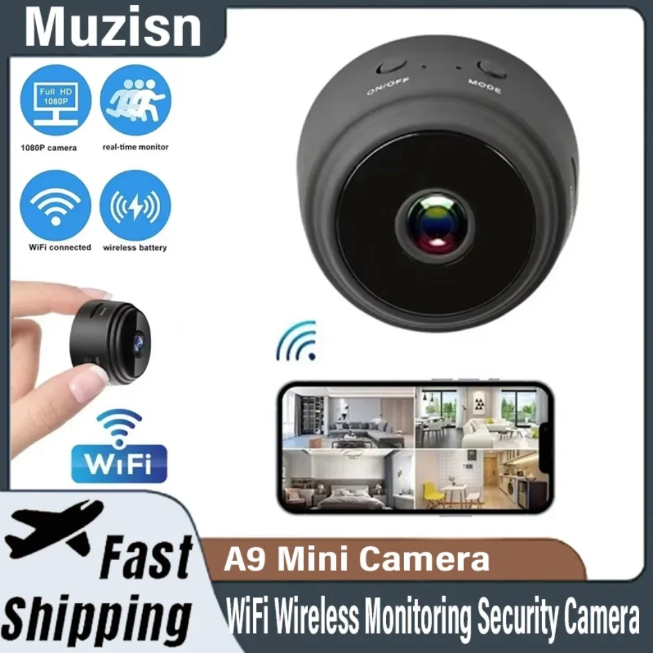 

A9 Wi-Fi мини-камера HD беспроводной видеорегистратор диктофон камера мониторинга безопасности умный дом для младенцев и домашних животных