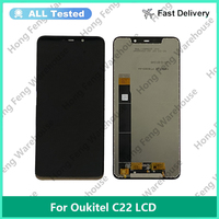 5.86 inch 100% original OUKITEL C22 LCD Display Touch Screen For OUKITEL C22 LCD Screen Digitizer Assembly Replacement +Tools