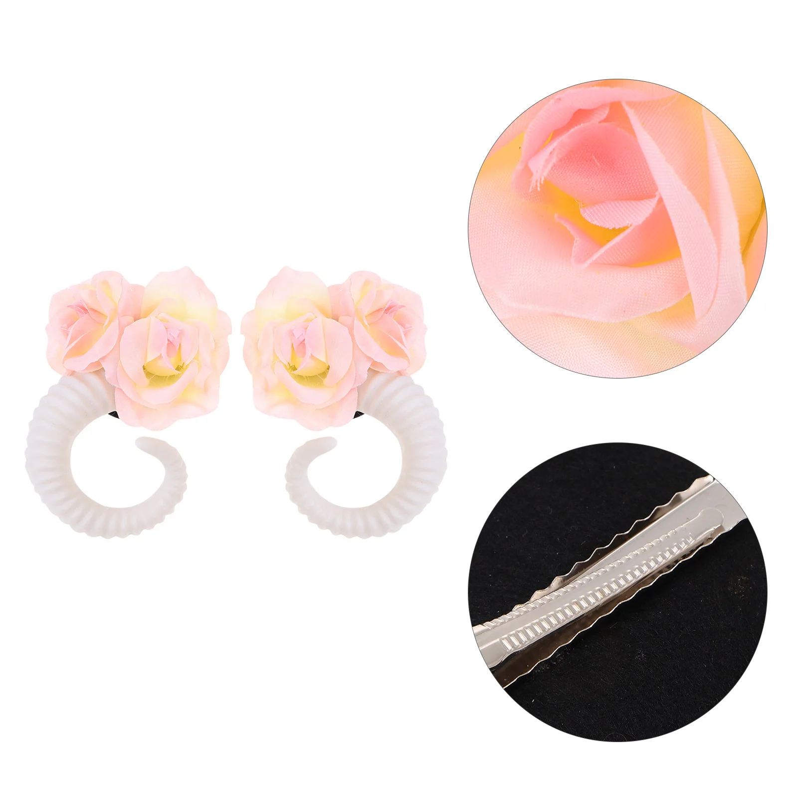 

Claw Hairpin Pins Hairband Cotton Linen Photo Props Women Headband Women's Gothic Fashion Decorative