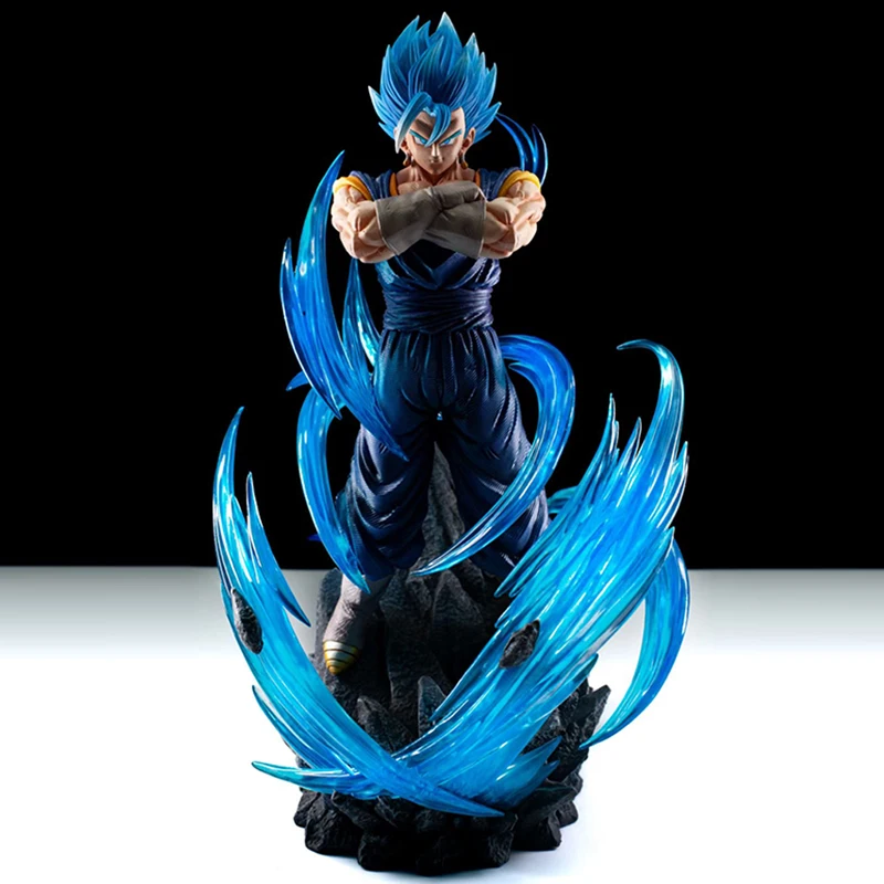 33cm Dragon Ball Anime Figure Vegetto Figure Vegetto Stand Action Figurine Model Statue Doll Collection Decoration Toys Gifts ﻿