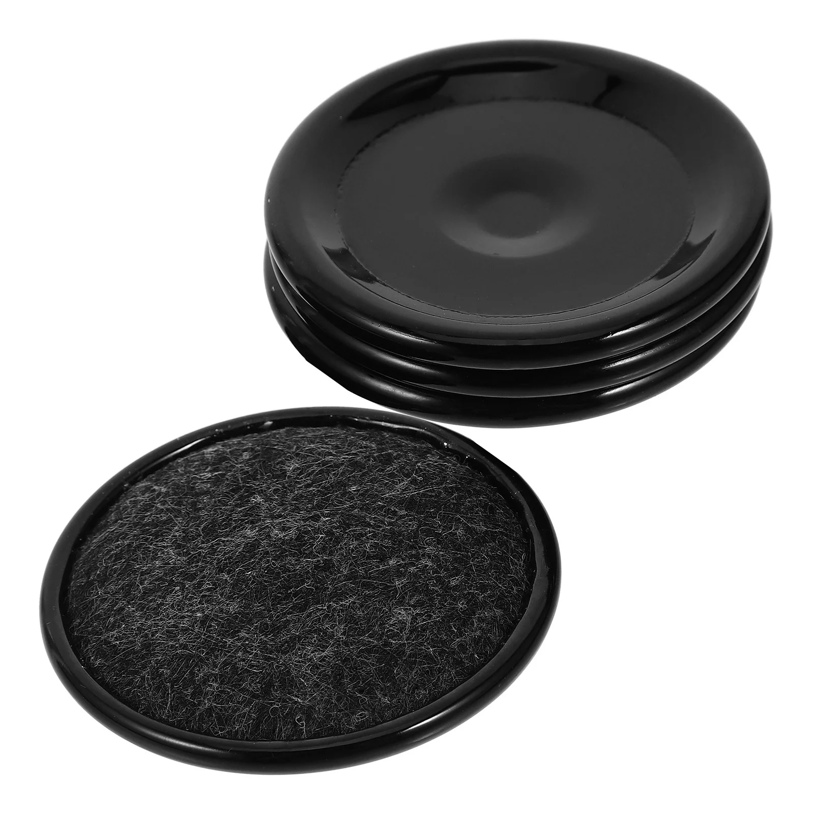 4 قطع من قواعد الأثاث المضادة للانزلاق، واقيات الأرضية، سدادة عجلة الكرسي المقاومة للتآكل، سهلة التركيب، مستلزمات منزلية