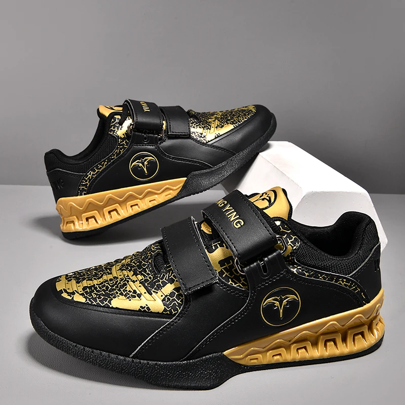 Chaussures d'haltérophilie basses pour hommes, idéales pour les squats et les soulevés de terre, parfaites pour les jeunes professionnels._voghion.com