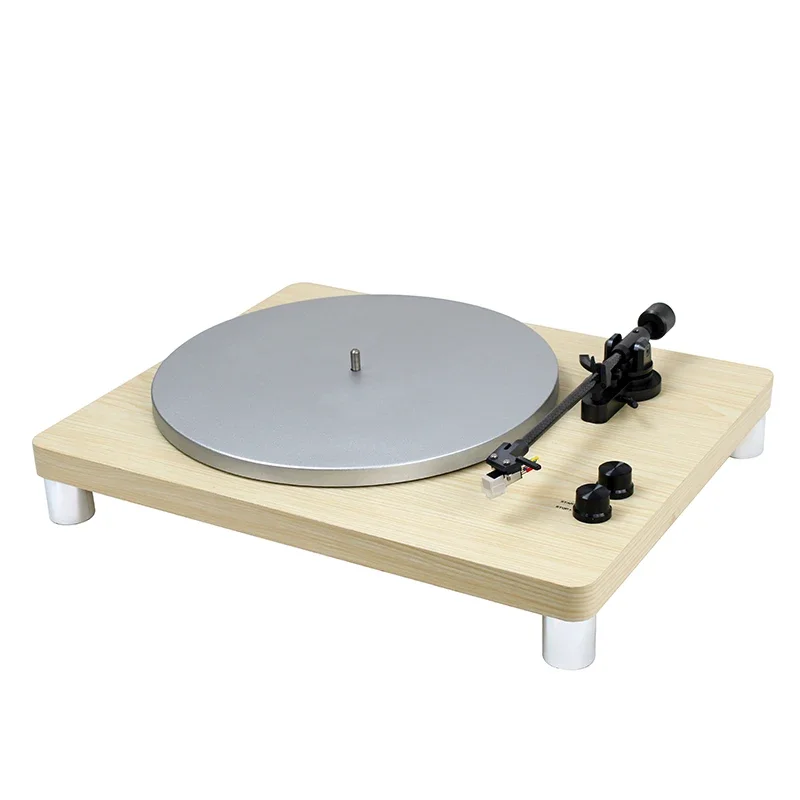 Turntable Vinyl Record Player Belt Drive 2 Speed Adjustable Counterweight, Cartridge AT 3600L