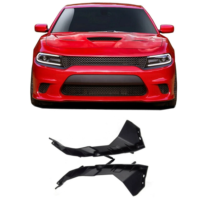 NEW-for 2015-2021 Dodge Charger Front Bumper Side Support Bracket Retainer Set 68226532AA 68226533AA