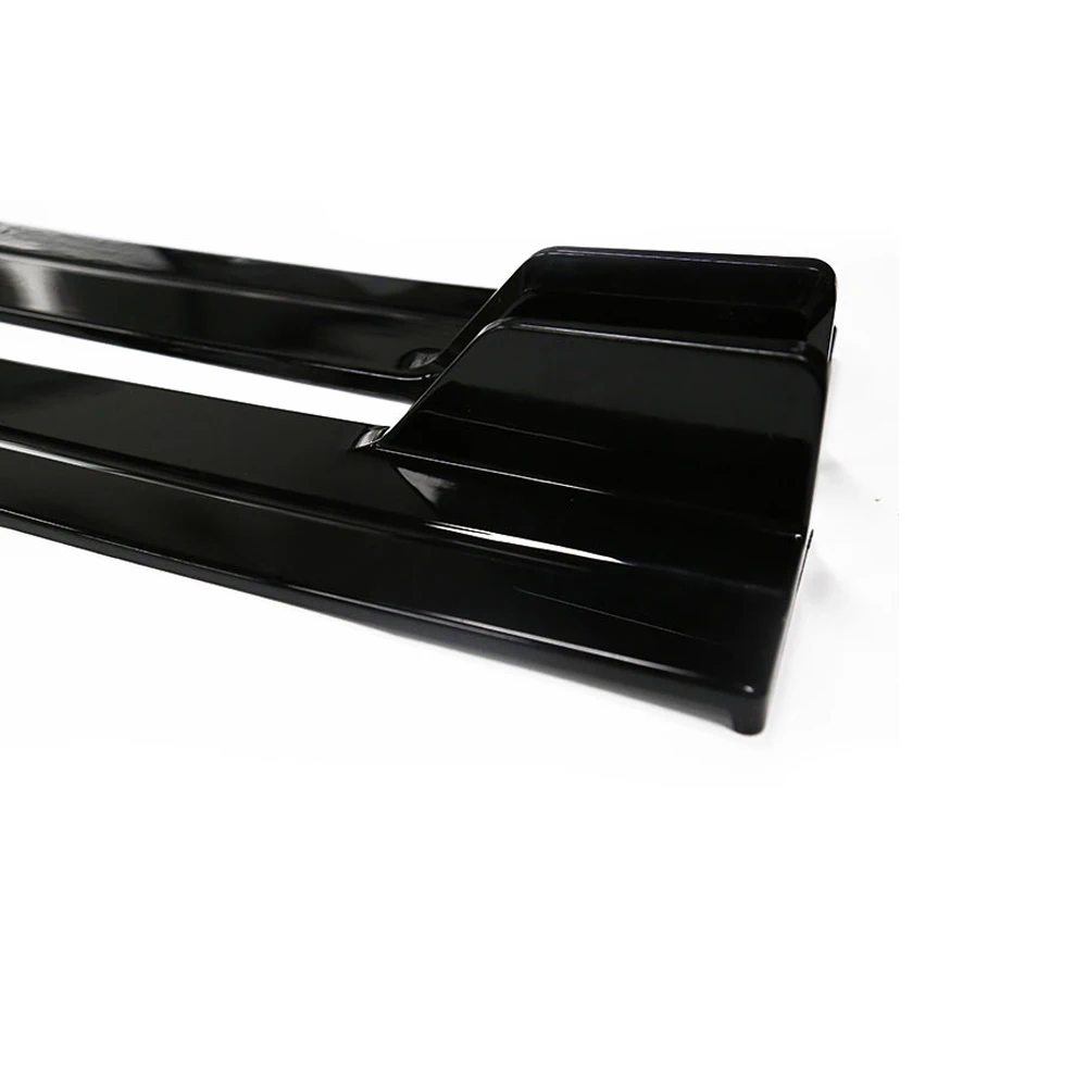 56 cm Auto-Seitenschweller-Verlängerung Rocker Splitter Diffusor Winglet Wings Universal 22,04 Zoll Stoßstangenlippenschutz mit Schrauben – Detail 6