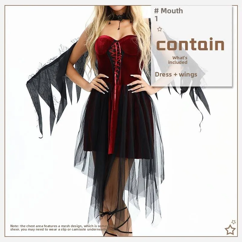 

Костюм для взрослых на Хэллоуин, ангел, дьявол, ведьма k, чувственная пикантная девушка, сценический доктор, женская традиционная этническая одежда