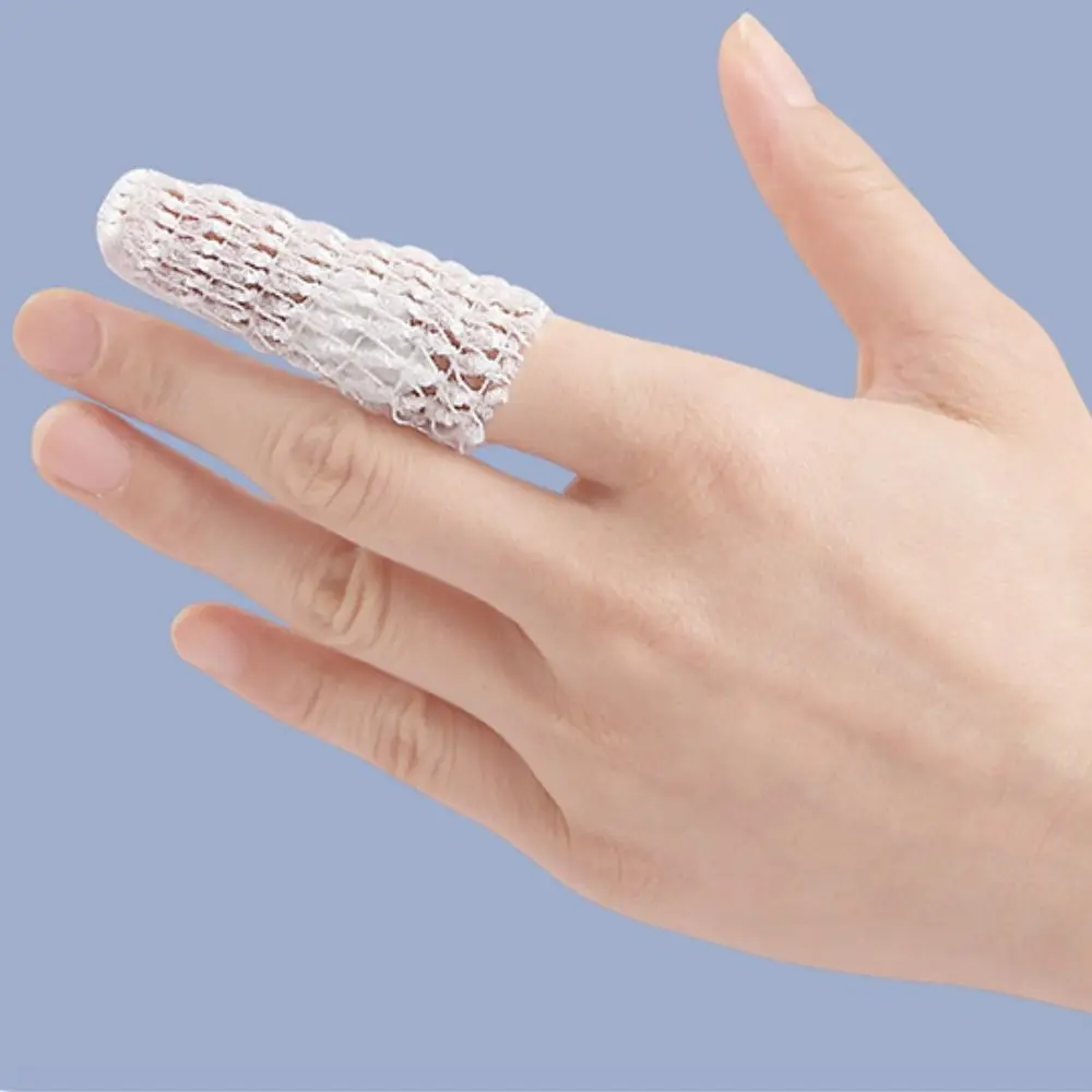 Bandage Tubulaire en Filet de 2m, Forme Cylindrique, Blanc, artificiel astique, Étirement des Plaies, IQUE Joint, Fixation, Bandage Respirant, Outil de Sécurité