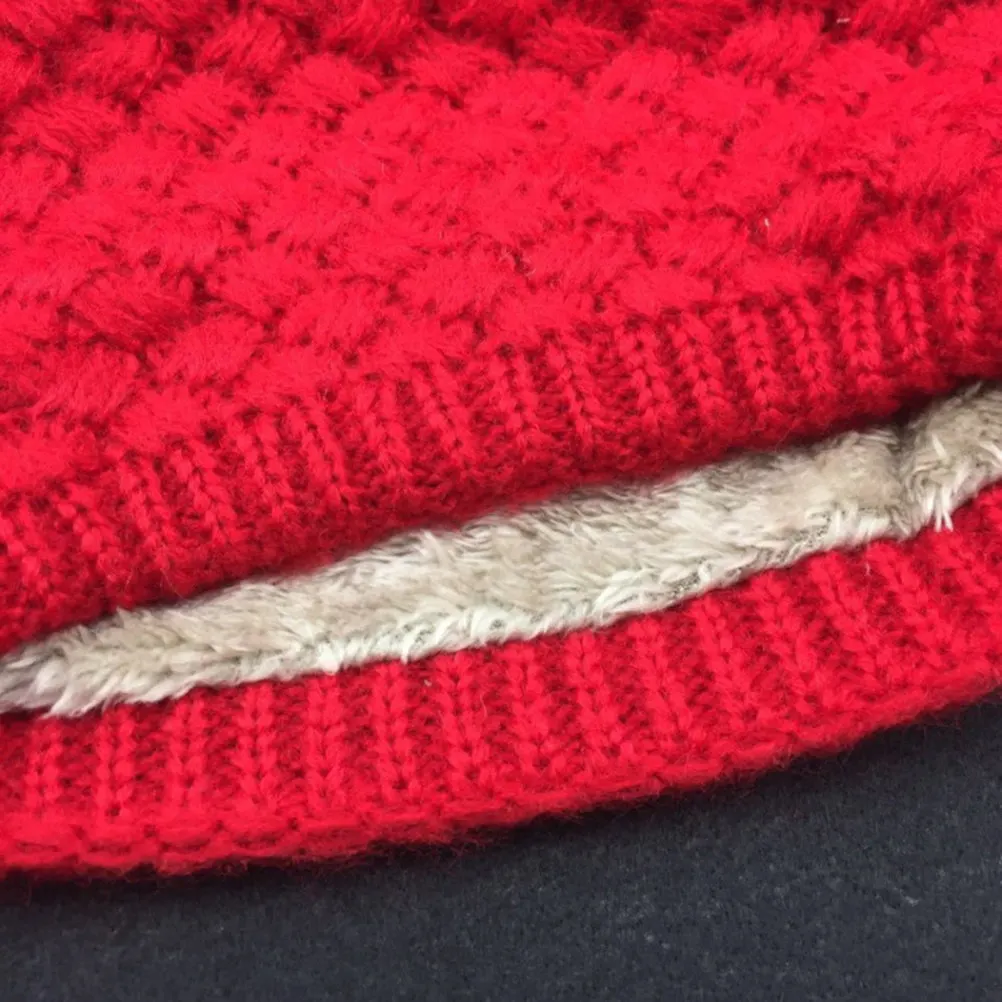 Unisex Chunky Knit Infinity Scarf Thick Warm Winter Loop Neck Warmer Soft Cozy Stylish One Size