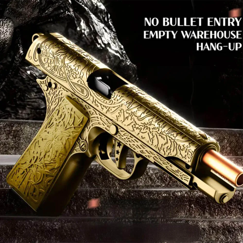 Stress Shot Best Pistol Toy Gun For Kids Gun Toy Realistic Outdoor Games Birthday Gift Dropshipping