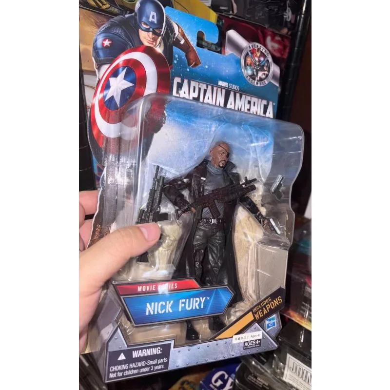 Neue Original Hasbro Marvel Legends Serie NICK FURY Actionfigur Modell Spielzeug Geburtstagsgeschenk Sammlung