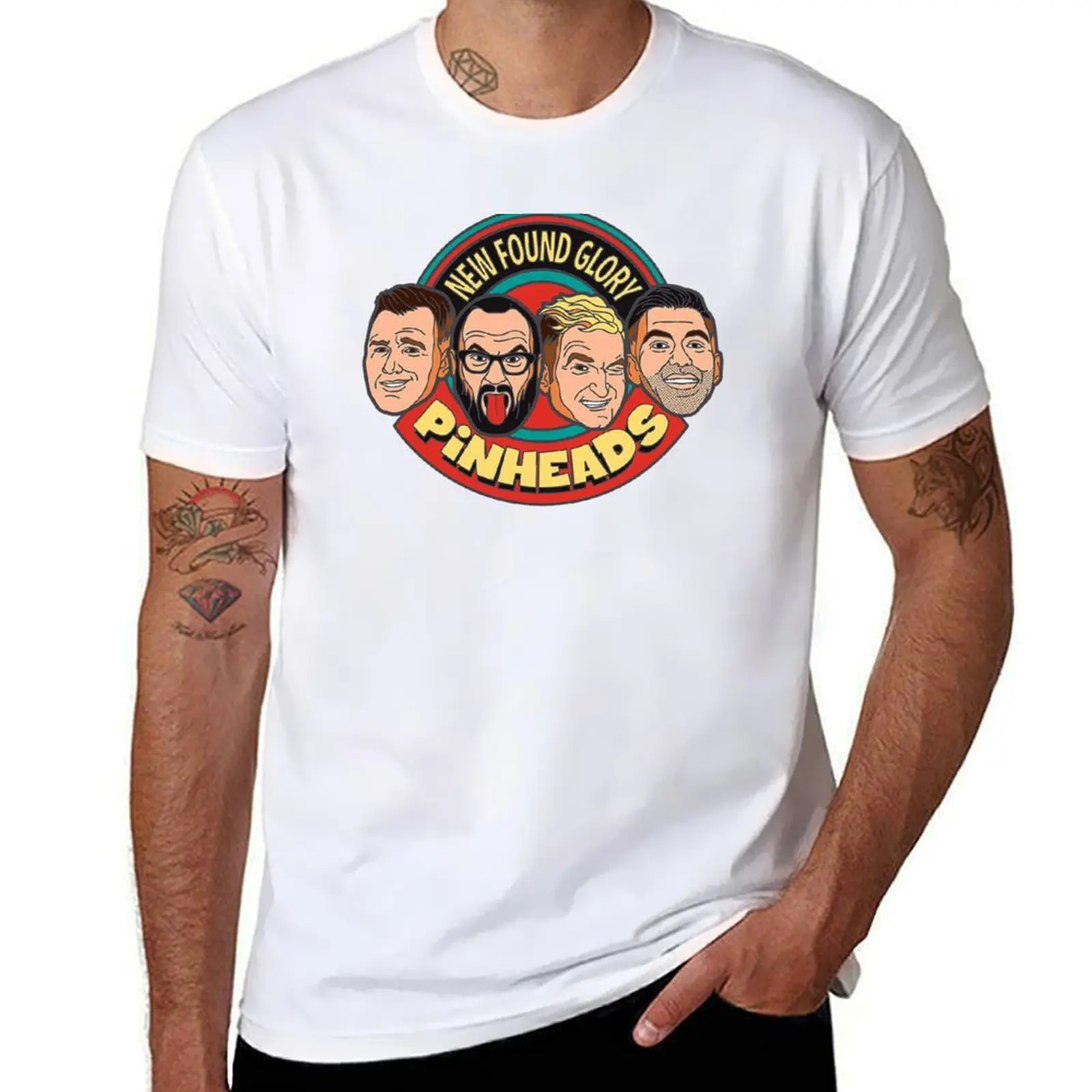 

Pinheads T-Shirt t shirt men 100% cotton luxury brand man t shirt cotton man t shirt summer T-shirt