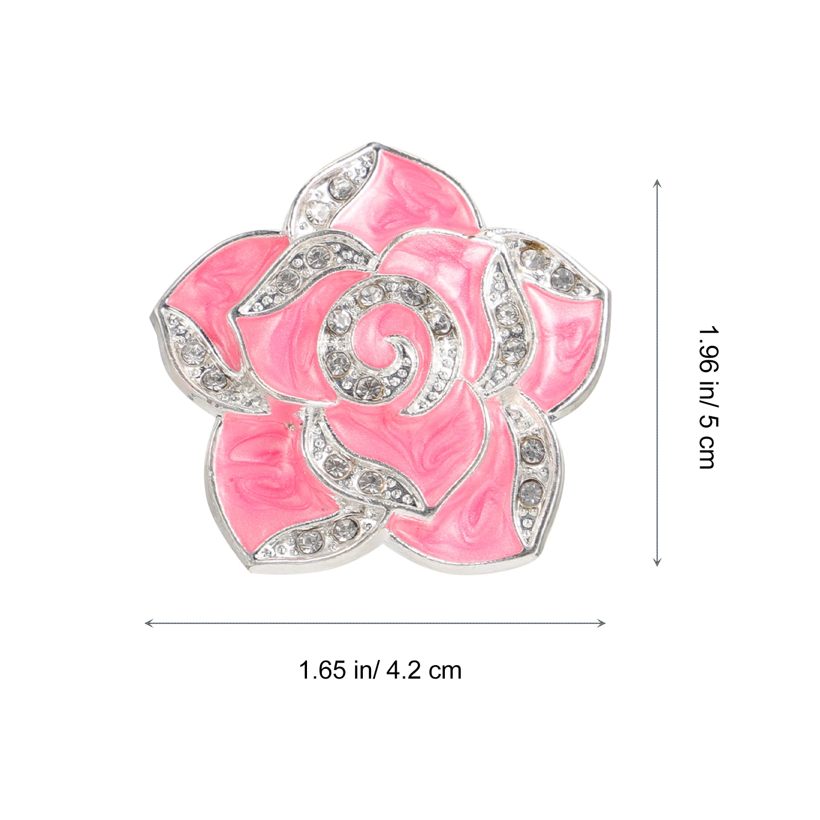 

2 Sets Car Air Freshener Clip Flower Shaped Perfume Ornament Auto Outlet Aroma Diffuser Vent Decoration Durable Rustproof Fresh