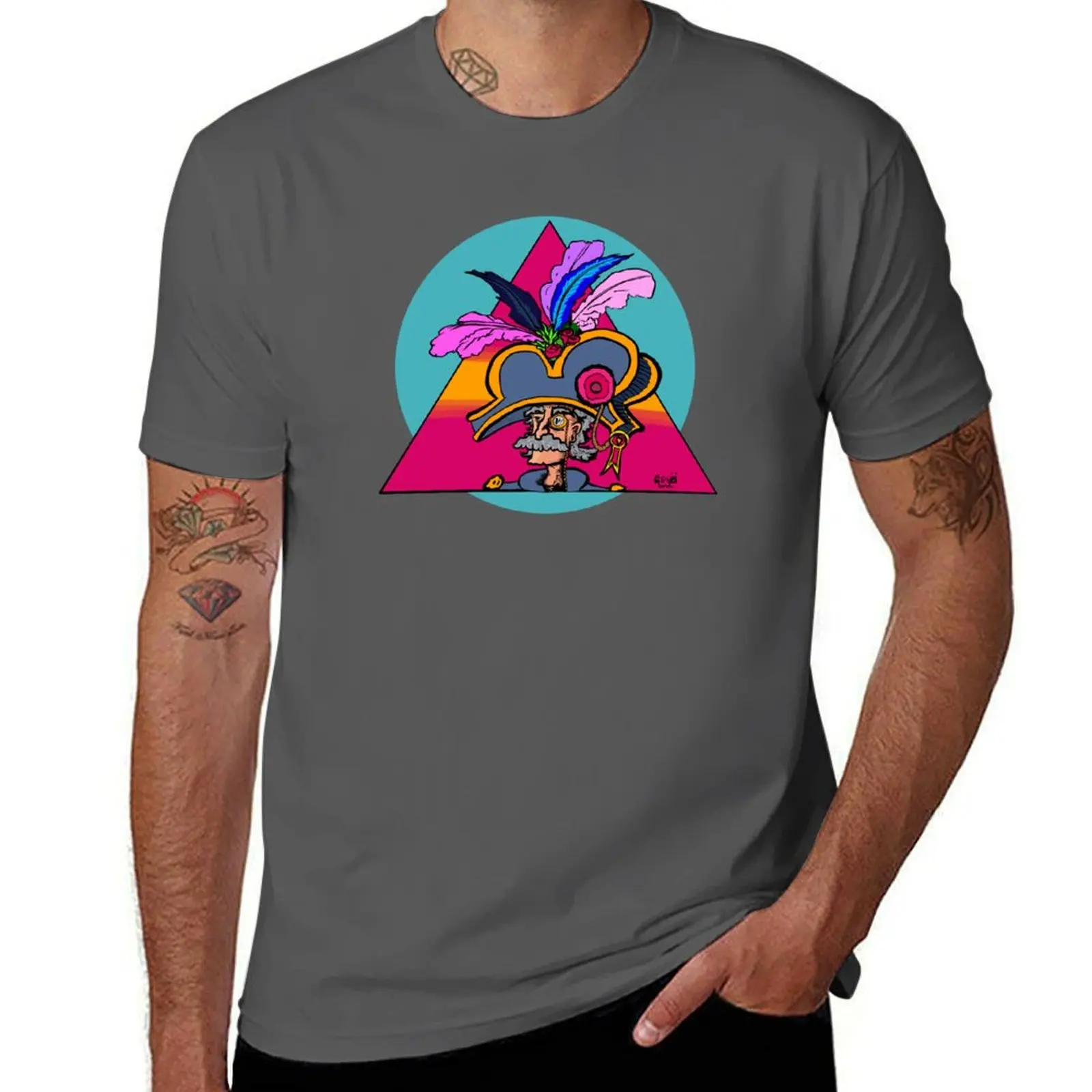 

Captain's Hat T-Shirt man t shirt anime stuff tshirts for men
