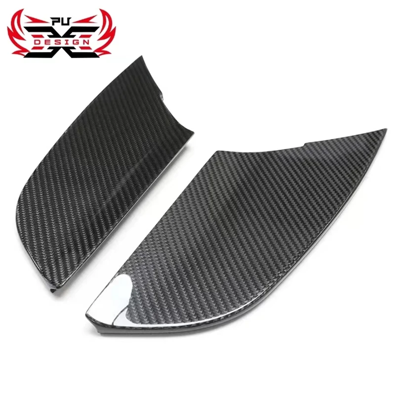 

For BMW G87 M2 Dry Carbon Fiber 2 Pcs Front Bumper Side Air Vents AC Style Body Kit