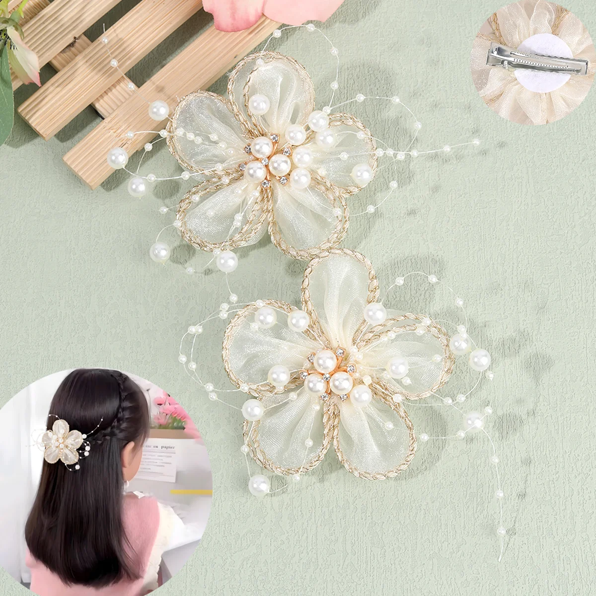 鼈甲 珊瑚 薔薇 バラ バレッタ 髪飾り ピンク グリーン オレンジ 鼈甲 珊瑚 薔薇 バラ バレッタ 髪飾り ピンク グリーン オレンジ