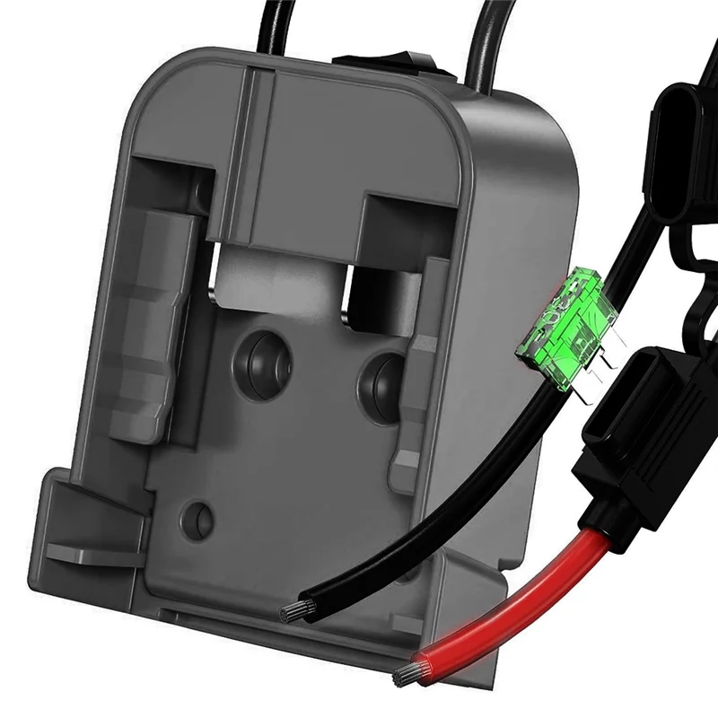 

ABSS-12AWG Power Wheels Adapter For 18V Team Lithium Battery Power Connector DIY W/Switch Easy Install Easy To Use