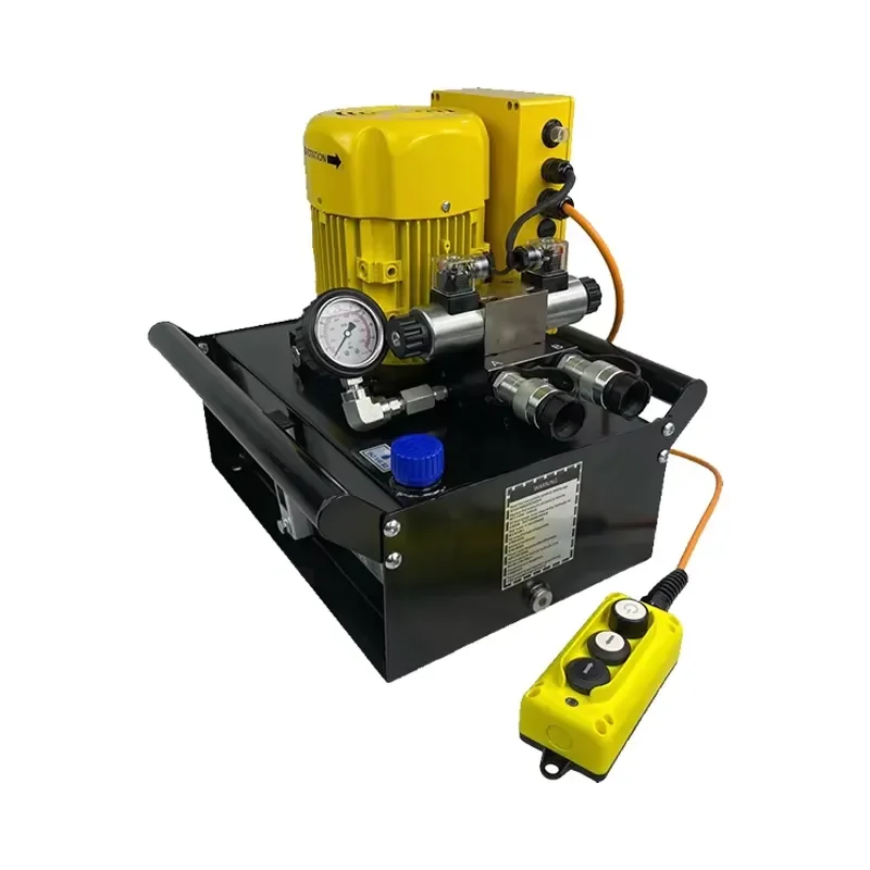 KHE-5 700bar Hydraulic Electric Pump with Manual Solenoid Valve High Pressure Piston Pump Single Double Acting OEM