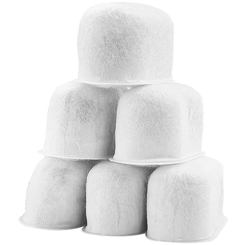 Substituições do filtro de água para máquina Espresso, filtros de carvão, compatíveis para máquinas BWF100, 6 Pack