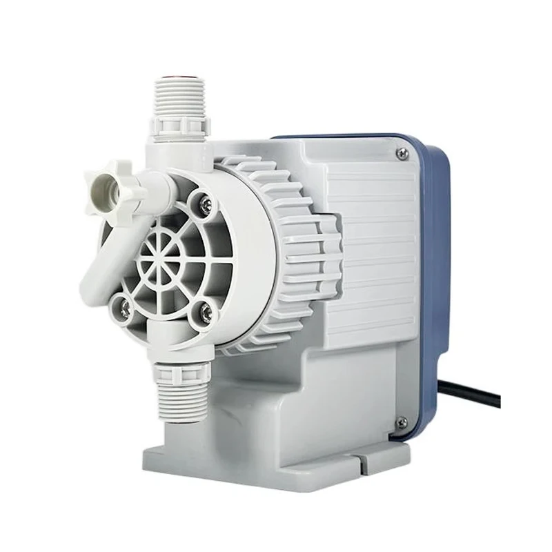 Electromagnetic Diaphragm Metering Pump Water Treatment Liquid Micro-acid Chemical Chlorine Metering Dosing Pump 1-20L/H