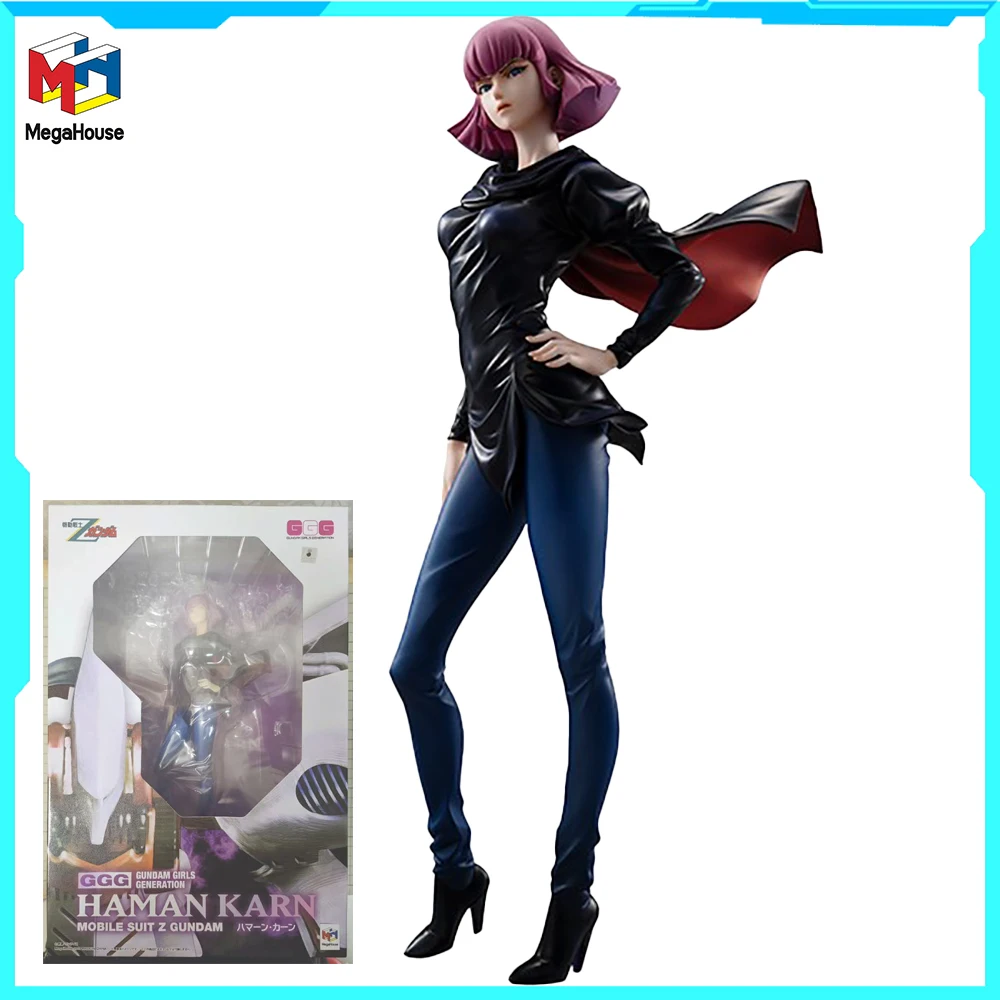 100% Original in Stock MegaHouse Kidou Senshi Z Gundam Haman Karn Anime Figure Action Figure Model Decoration Birthday Gift
