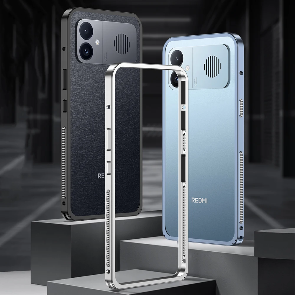 

For Redmi K90 Max Detachable Metal Protect Ultra-Thin Case For Xiaomi Redmi K90 Max Metal Frame Shockproof Cover Bumper