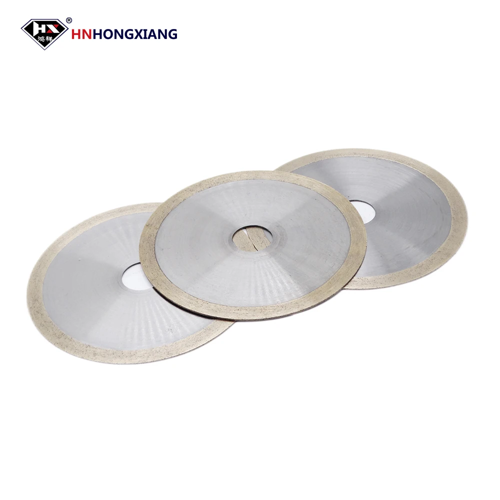 Diamond Glass Cutting Disks Metal Bond Diamond Saw Blade For Cutting Class Tools